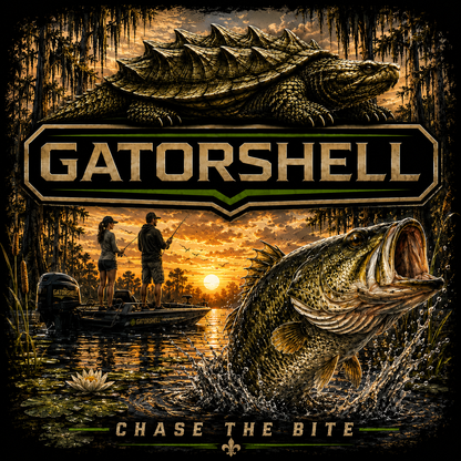 GatorShell Bass Fishing artwork