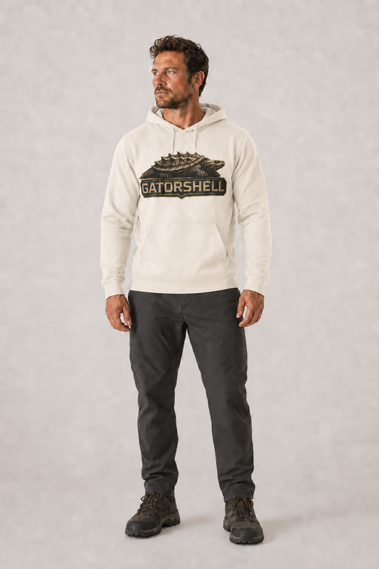 Men's Limited GatorShell hoodie in Bone