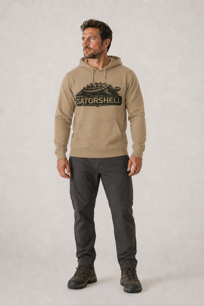 Men's Limited GatorShell hoodie in Khaki
