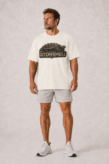 Men's Limited GatorShell oversized tee in Bone
