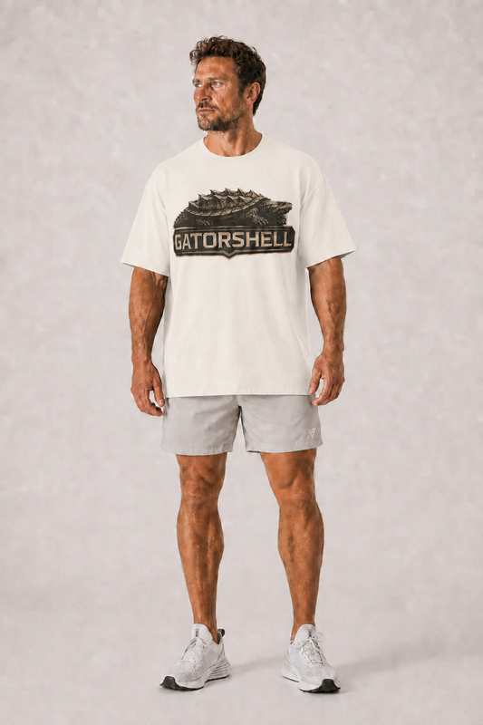 Men's Limited GatorShell oversized tee in Bone